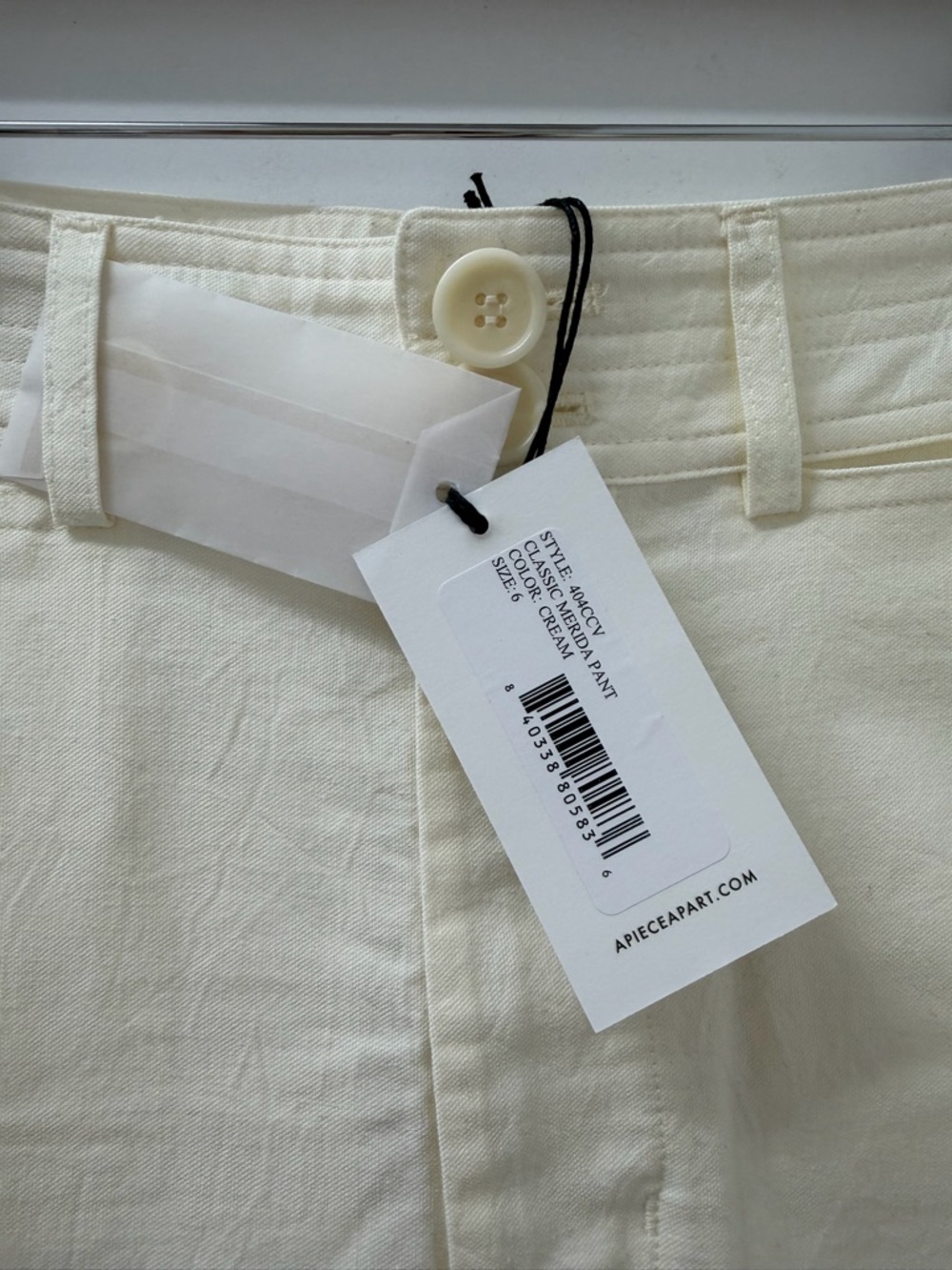 Apiece Apart Classic Merida Pant - Picture 4 of 5